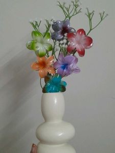 Pulmeria Flower Claw Clips 6