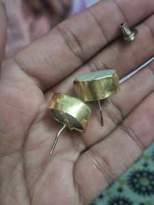 Square  natural Stone Earrings