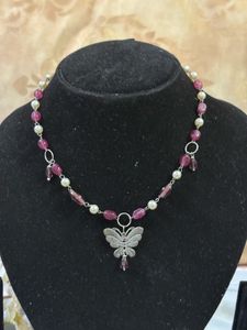 butterfly charm necklace