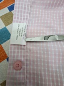Men&#39;s Casual Wear Halfsleeve Pink White Checks
