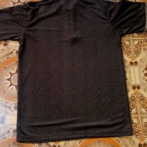 Patterned Polo T-Shirt