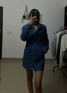 WH Authentic DENIM Slim FIT Mini Dress