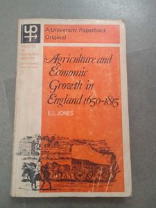 Agriculture & Economic Growth In England 1650-1815