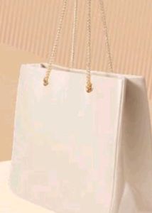 Elegant Cream Tote Bag