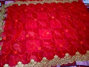 Red Saree