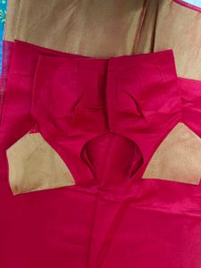 Maroon Saree