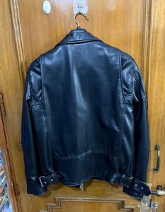 ZARA Black Faux Leather Biker Jacket M(40)
