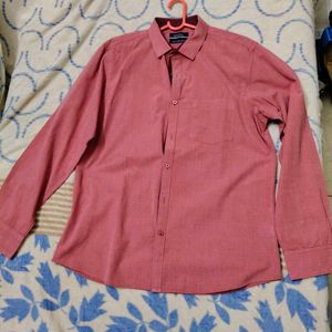 Salmon Button-Down Shirt