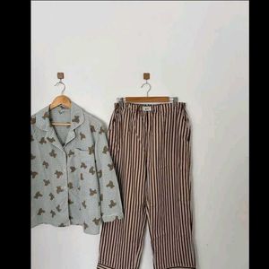 Teddy Bear Print PJ //Pinterest