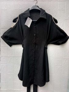 New with tag Pinterest Chic Black Cold Shoulder Dr