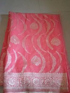Peach 🍑 Color Very Elegant Look Saree