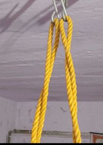 Kids Plastic Swing Seat - Red jhuka fun activity