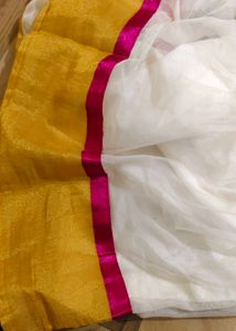 White Pink Baby Lehenga