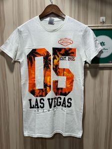 Delta Pro Weight White Los Vegas Graphic TShirt