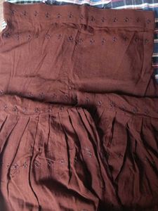 coffee brown gharara pant
