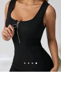 Savana Black Romper Playsuit