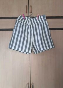 Striped Women's Shorts