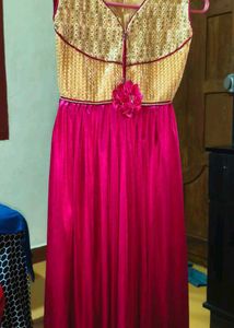 Cute magenta frock🎀