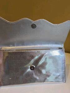 Elegant Silver Clutch