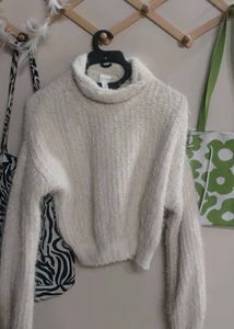 Cozy Cream Turtleneck Sweater