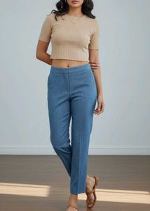 ZARA Straight Trousers
