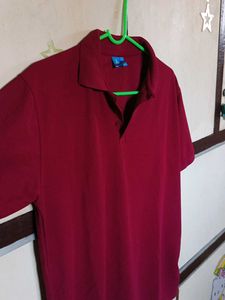 Burgundy Polo Shirt