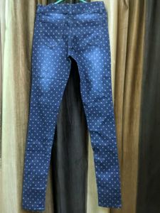 Cute Polka Dot Jeans