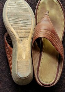 Brown Wedge Sandals
