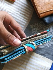 This Is A Pure Leather Purse For Womens