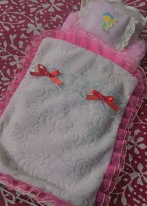 Doll Bed with Pillow