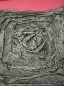 Tissue Flower Cushion Cover