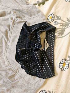 MAX TOP WITH FAKE COLLAR EFFECT