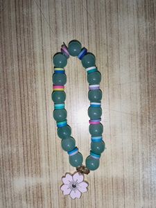 Sakura Charm Beaded Bracelet