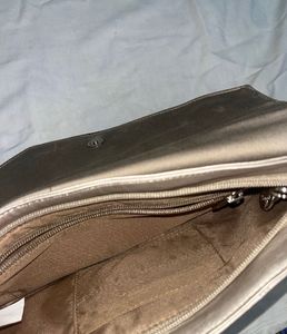 New Baggit Lashley Glint Golden Clutch