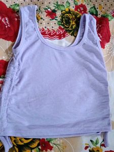 Comfortable Lavender Striped Camisole