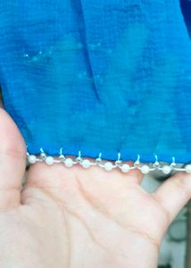 Sky colour dupatta