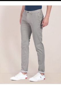 U.S. POLO ASSN. Men Regular Fit Grey Pure Cotton T