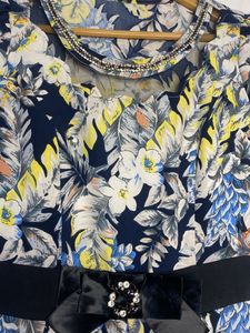 Floral Print Mini Dress