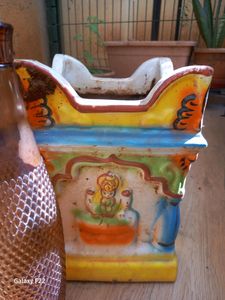 Ceramic Tulsi Planter, Pot