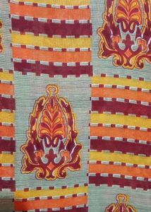 Bright Coloured Saree with blouse piece