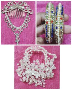 Combo Of 3, 2 hair accessory n  kada Size