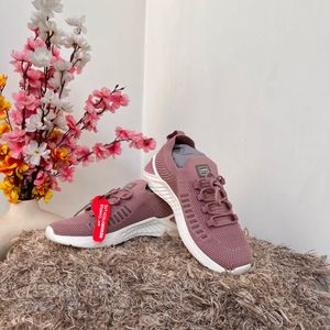 Campus Memory Tech Lite mauve sneakers