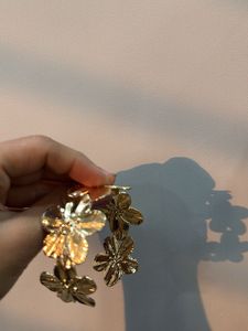 Flower Cuff high quality Bangle