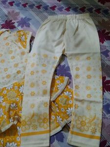 Baby Girl Frock And Legging