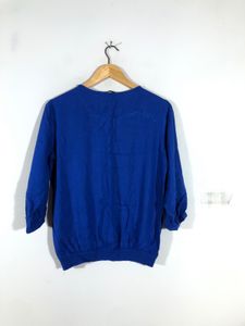 Royal Blue Casual Top(Women’s)