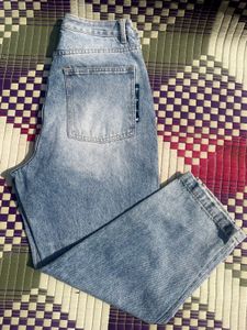 Acid Wash Denim Jeans