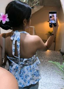 Floral Halter Top