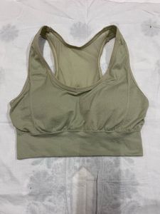 Green Sports Bra