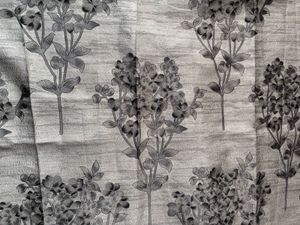 Floral Print Curtain set of 2
