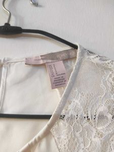 Elegant White Lace Top